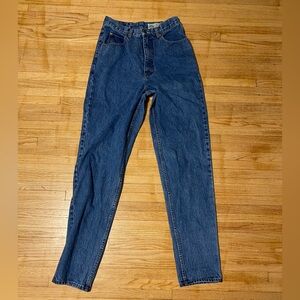 Eddie Bauer Women 12 Tall Classic Fit Blue Denim Jeans Length 33” inseam